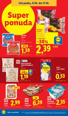 PILOS Trajno mlijeko, 2,8% m.m. - Pregled kataloga iz trgovine Lidl, vrijedi od 05.10.2026 | Stranica: 70