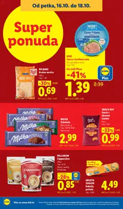 MILKA Čokolada, Čokolada 250 g ili 300 g - Pregled kataloga iz trgovine Lidl, vrijedi od 12.10.2026 | Stranica: 70