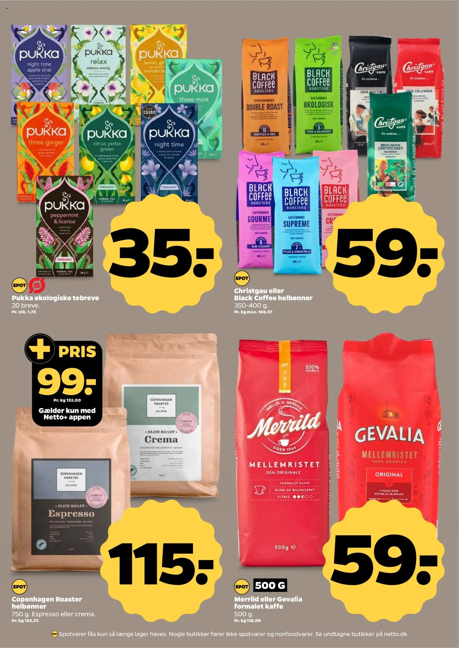 Netto tilbudsavis – gyldig fra 25.04.2026 | Side: 22 | Produkter: Kaffe