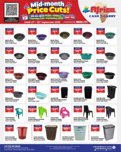 Africa Cash & Carry specials catalogue – valid from 17/09/2026 | Page: 60