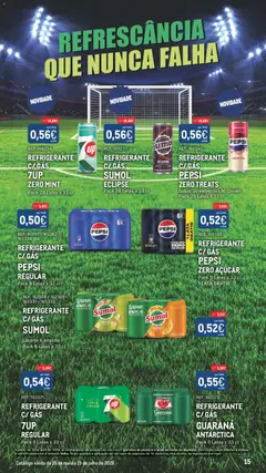 Pré-visualização Makro Os Convocados válido de 26/05/2026 | Página: 15 | Produtos: Refrigerante, Sumo, Açúcar