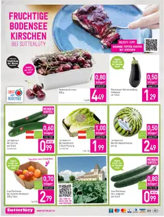 Sutterlüty Flugblatt ab 25.06.2026 gültig | Seite: 20 | Produkte: Gemüse, Obst, Aubergine, Wassermelone
