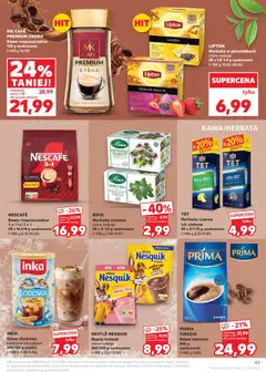 Pogląd oferty "Kaufland gazetka" - ważna od 11.06.2026 | Strona: 49 | Produkty: Cytryna, Nescafe, Kawa, Herbata