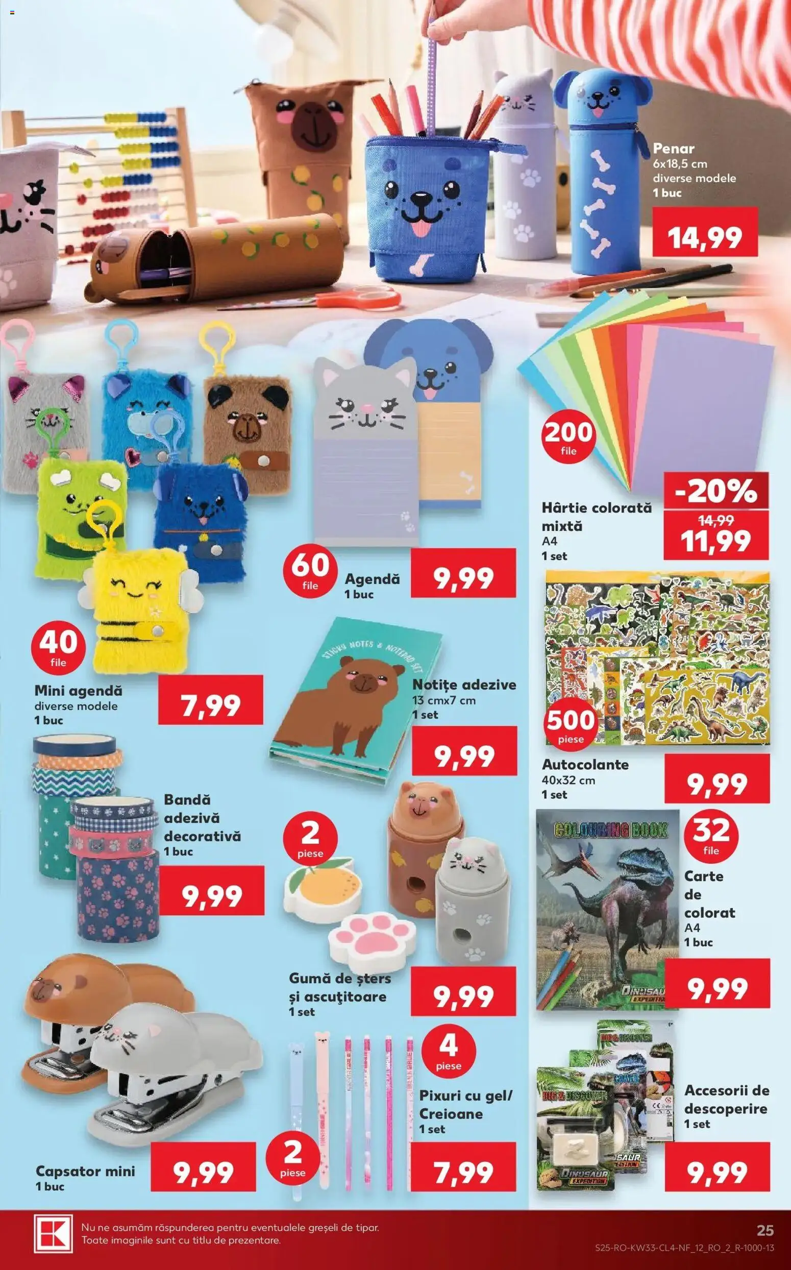 Kaufland Bârlad 12.08.2026 - Revista si Oferta | Pagină: 25 | Produse: Ascuțitoare