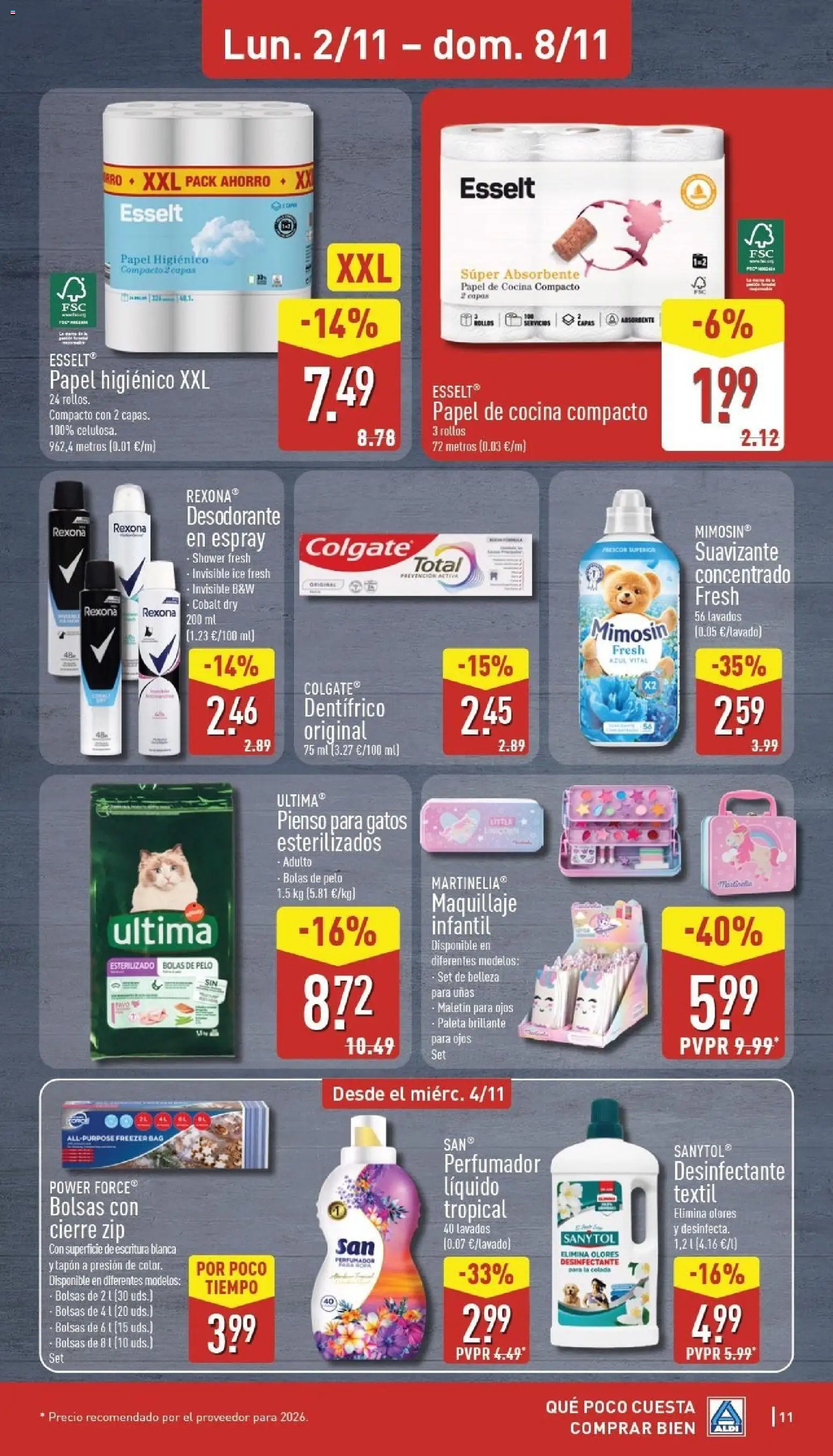 Aldi folleto Península │ válido desde el 02/11/2026 | Página: 11