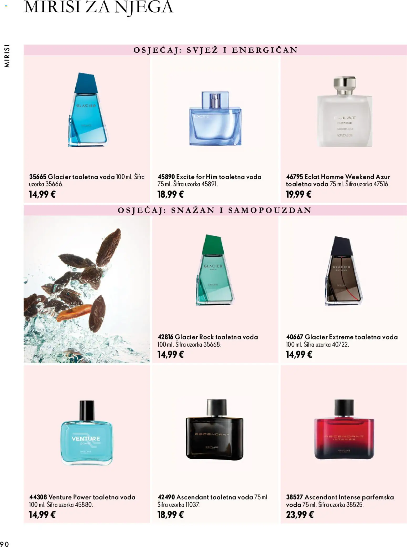 Oriflame katalog | vrijedi od 07.10.2026 | Stranica: 90 | Proizvodi: Voda