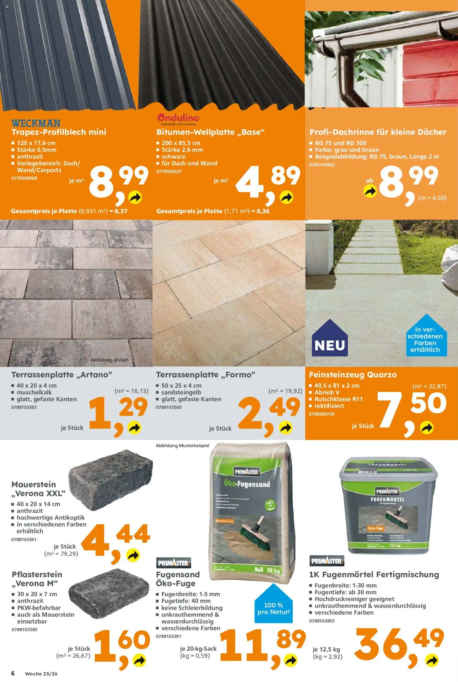 Globus Baumarkt Prospekt Zweibrücken – gültig ab 14.06.2026 | Seite: 6 | Produkte: Hochdruckreiniger
