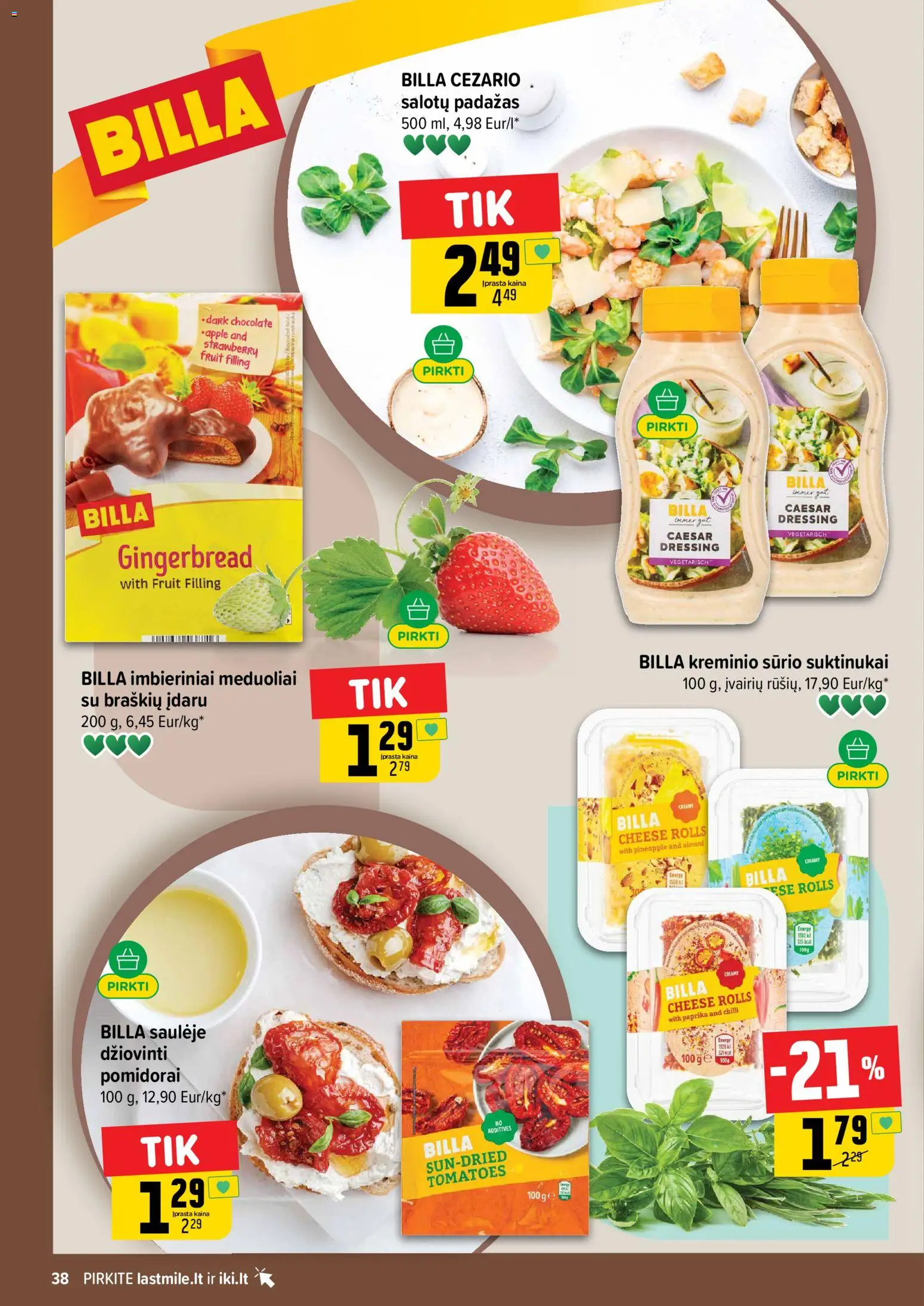 IKI akcijos nuo 2026.09.07 | Puslapis: 38 | Prekių: Paprika, Pomidorai, Padažas