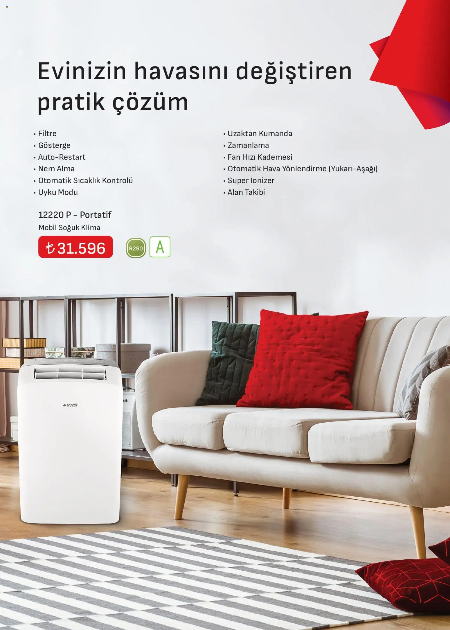 Arçelik - İklimlendirme Kataloğu - 16.05.2026 tarihinden itibaren geçerlidir | Sayfa: 7