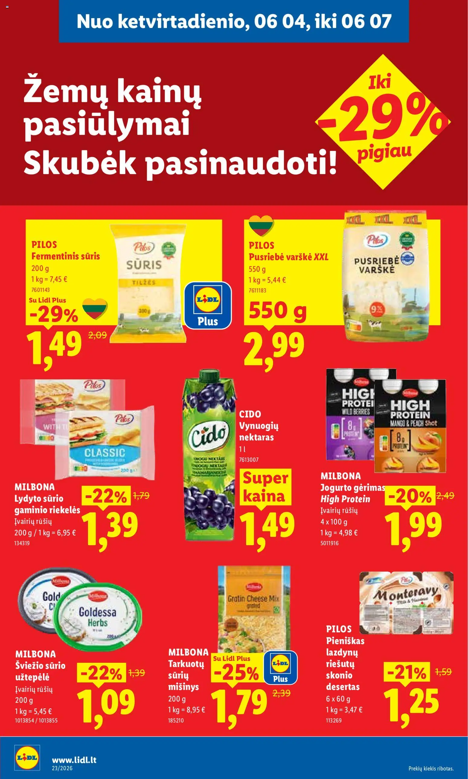 LIDL akcijos nuo 01.06.2026 | Puslapis: 38