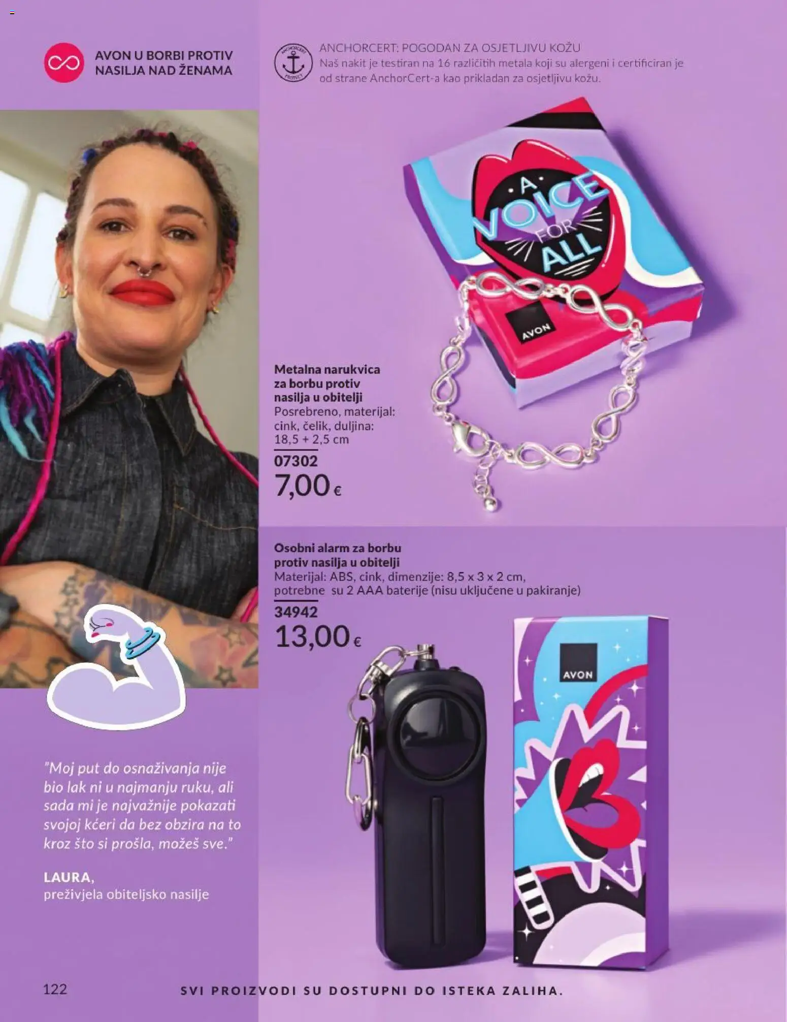 Avon katalog | vrijedi od 30.06.2026 | Stranica: 122 | Proizvodi: Baterije, Narukvica