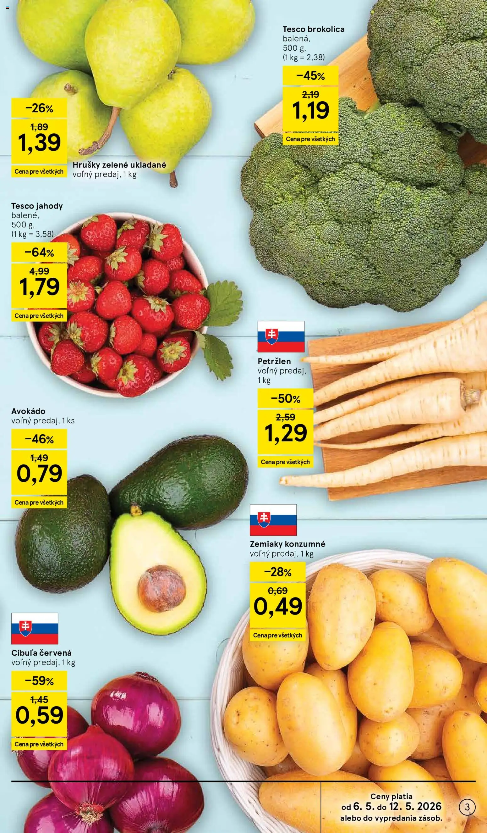 Nové Tesco akcie – leták je platný od 06.05.2026 | Strana: 3
