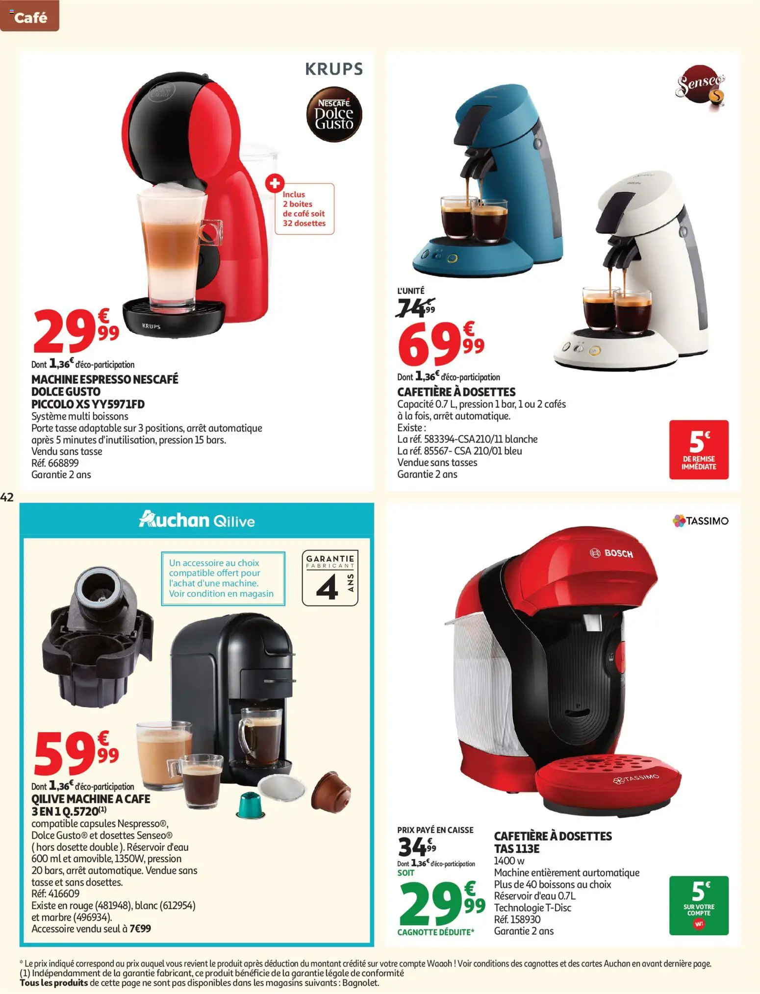{H1} | Pagina: 42 | Producten: Tas, Capsules, La, Nescafe