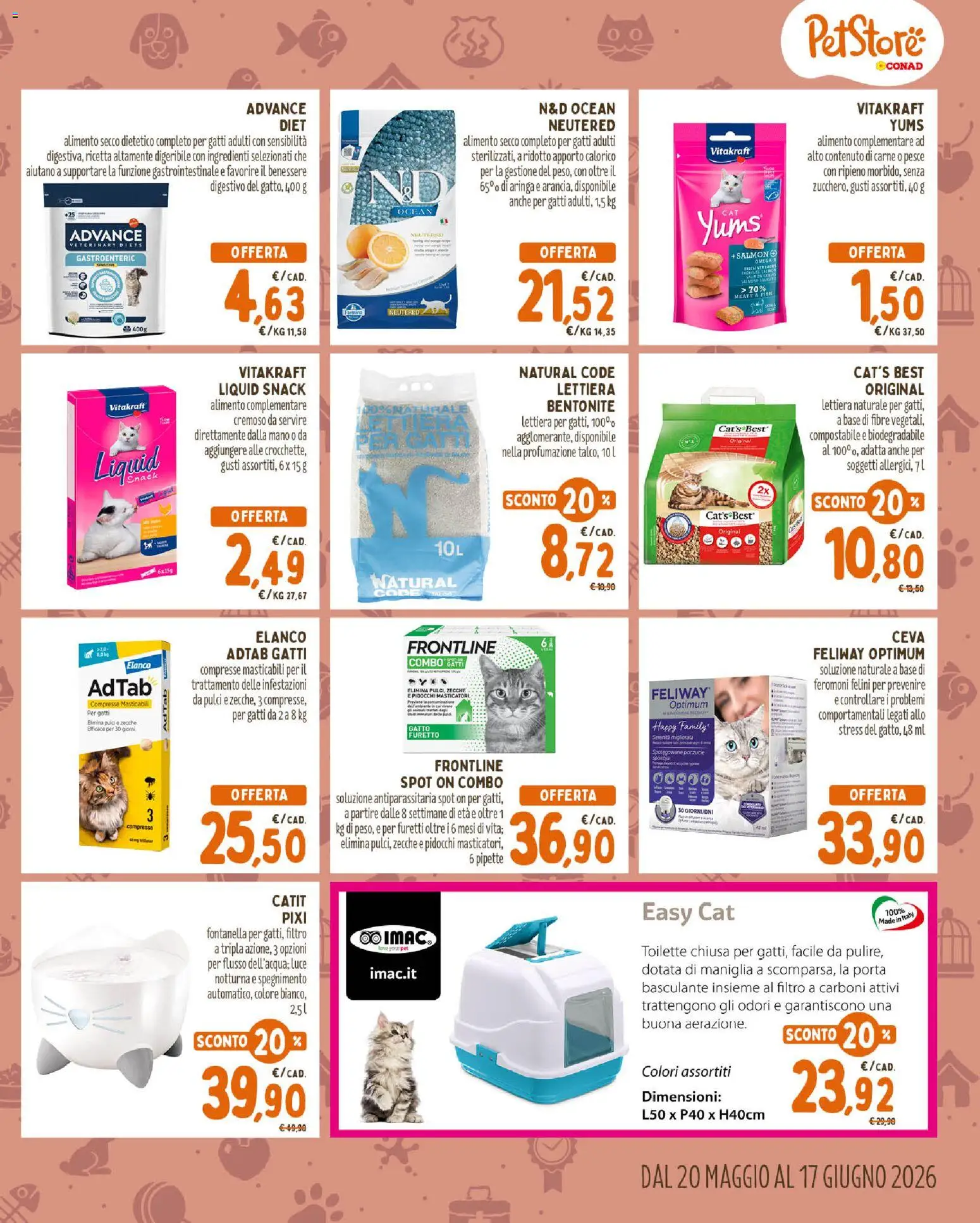 Volantino Conad del 20.05.2026 | Pagina: 5 | Prodotti: Pesce, Digestivo