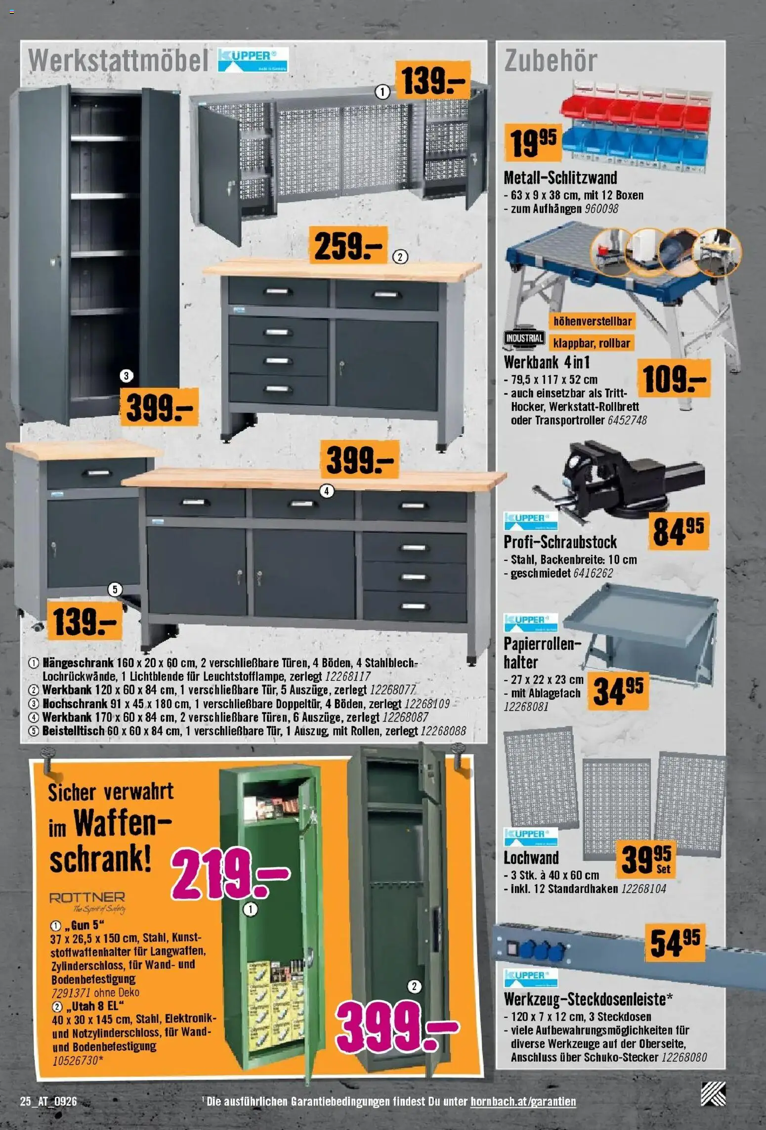 Hornbach - Hornbach: Es gibt immer was zu tun. von 16.09.2026 - Aktuelle Angebote | Seite: 25 | Produkte: Schrank