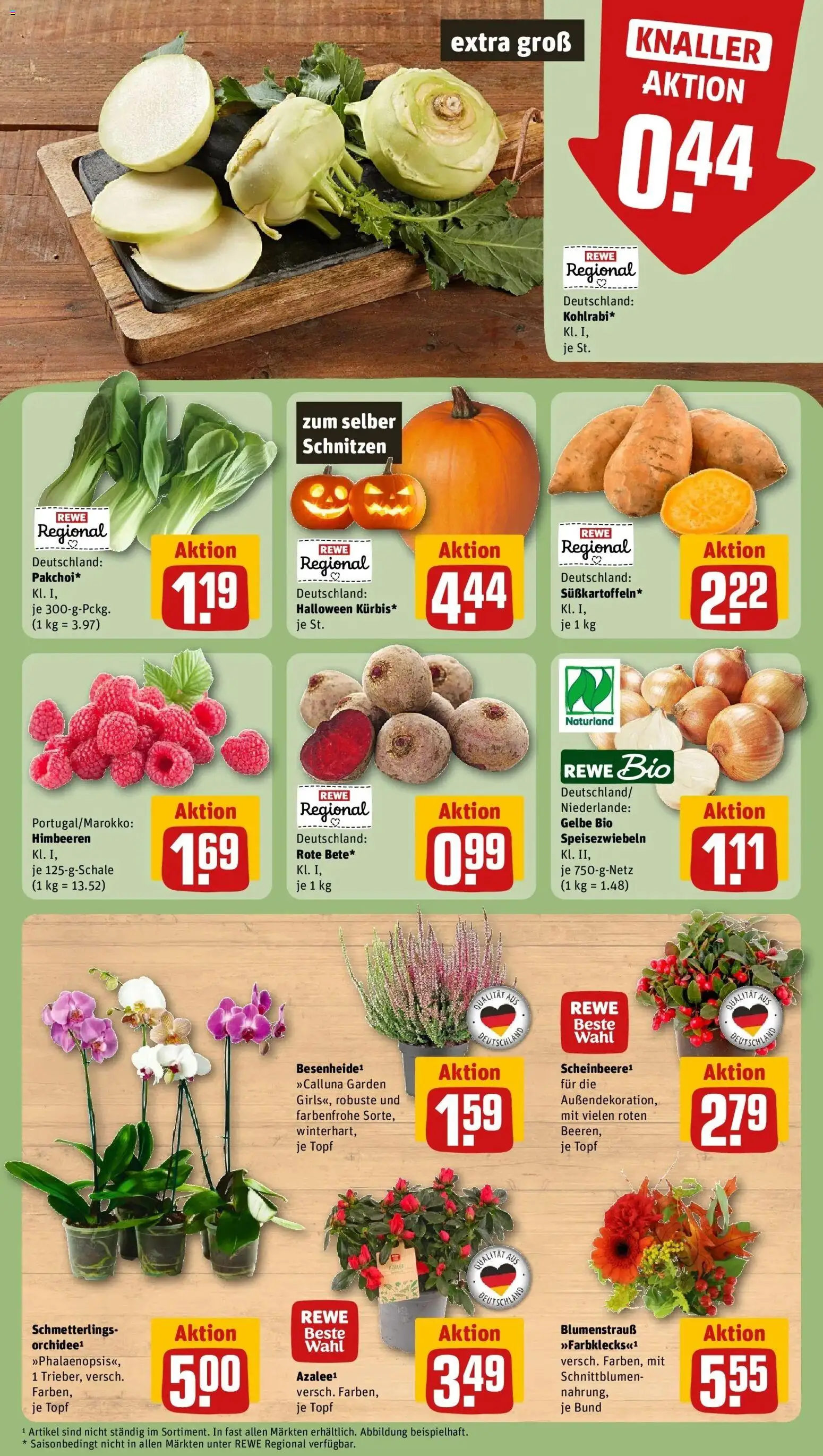 REWE Prospekt ab 12.10.2026 zum Blättern » Angebote | Seite: 5 | Produkte: Himbeeren