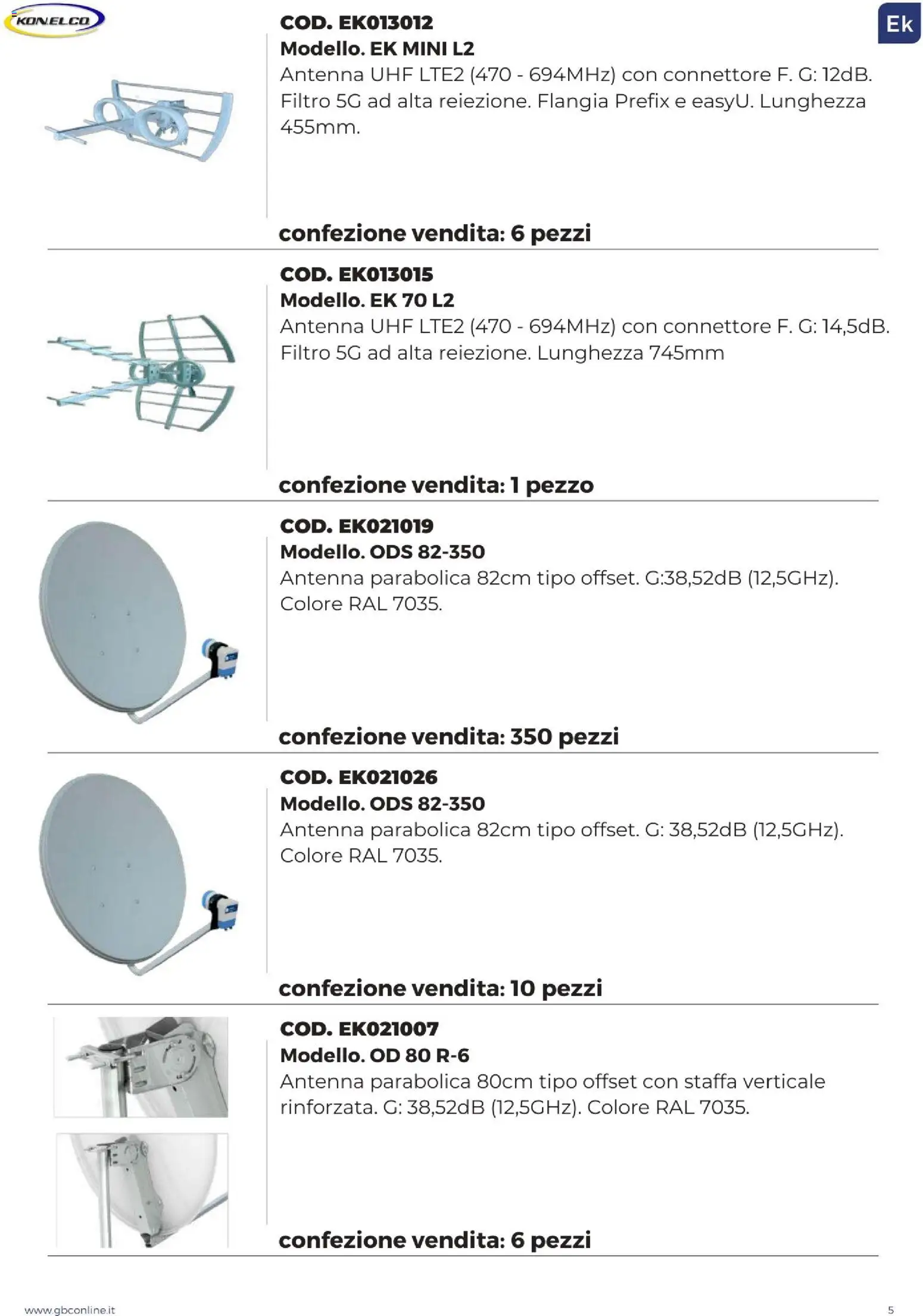 Volantino GBC del 09.12.2025 | Pagina: 5 | Prodotti: Connettore