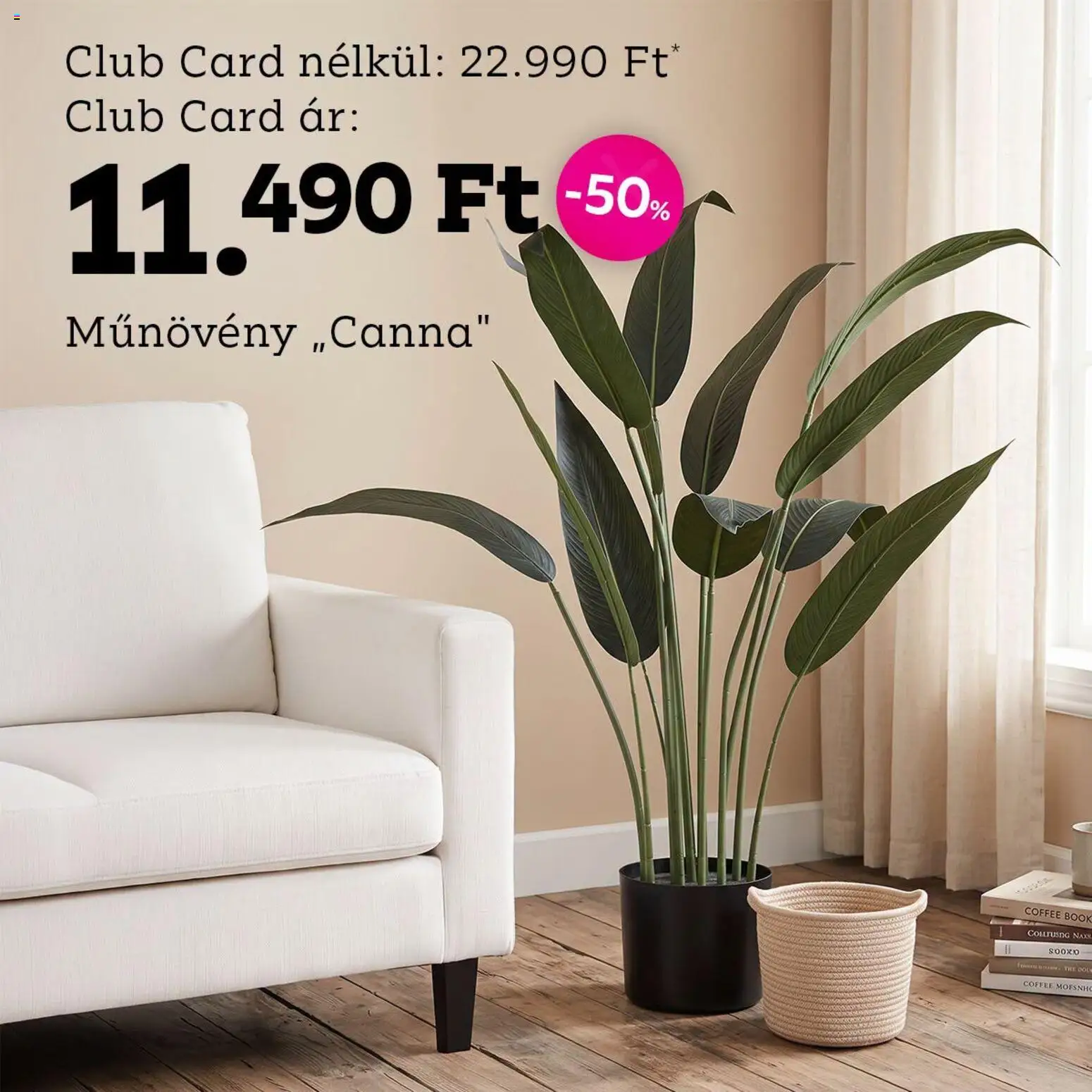 Mömax akciós ujság - amely érvényes a következő dátumtól: 2026.10.01. | Oldal: 3 | Termékek: Műnövény