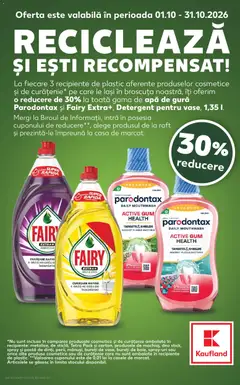 Ofertele Kaufland valabile de la 07.10.2026 | Pagină: 68 | Produse: Active, Recipiente, Detergent, Apă