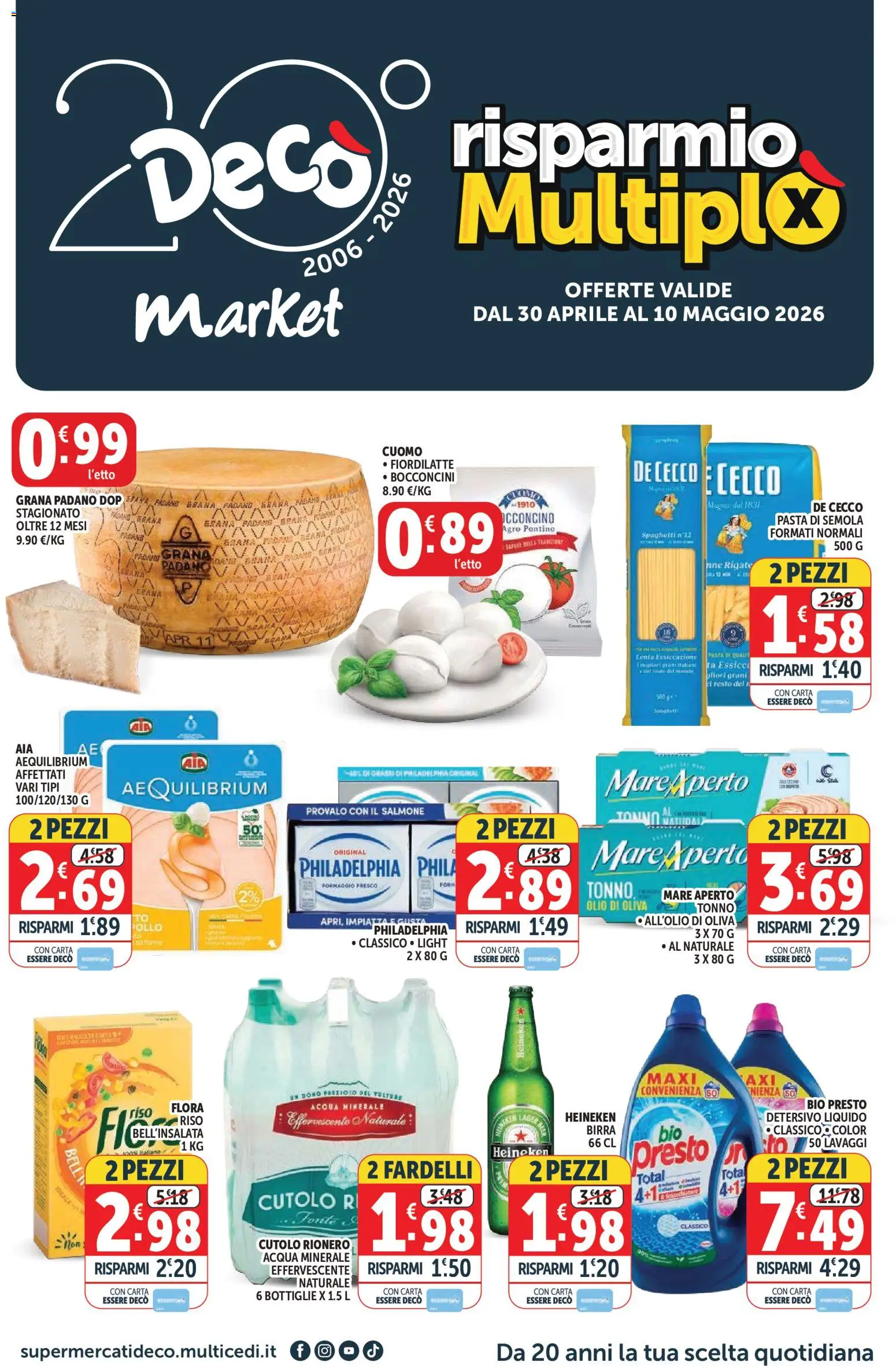 Volantino Decò del 30.04.2026 | Pagina: 1