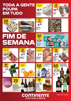 Pré-visualização Continente folheto Fim de Semana válido de 02/10/2026