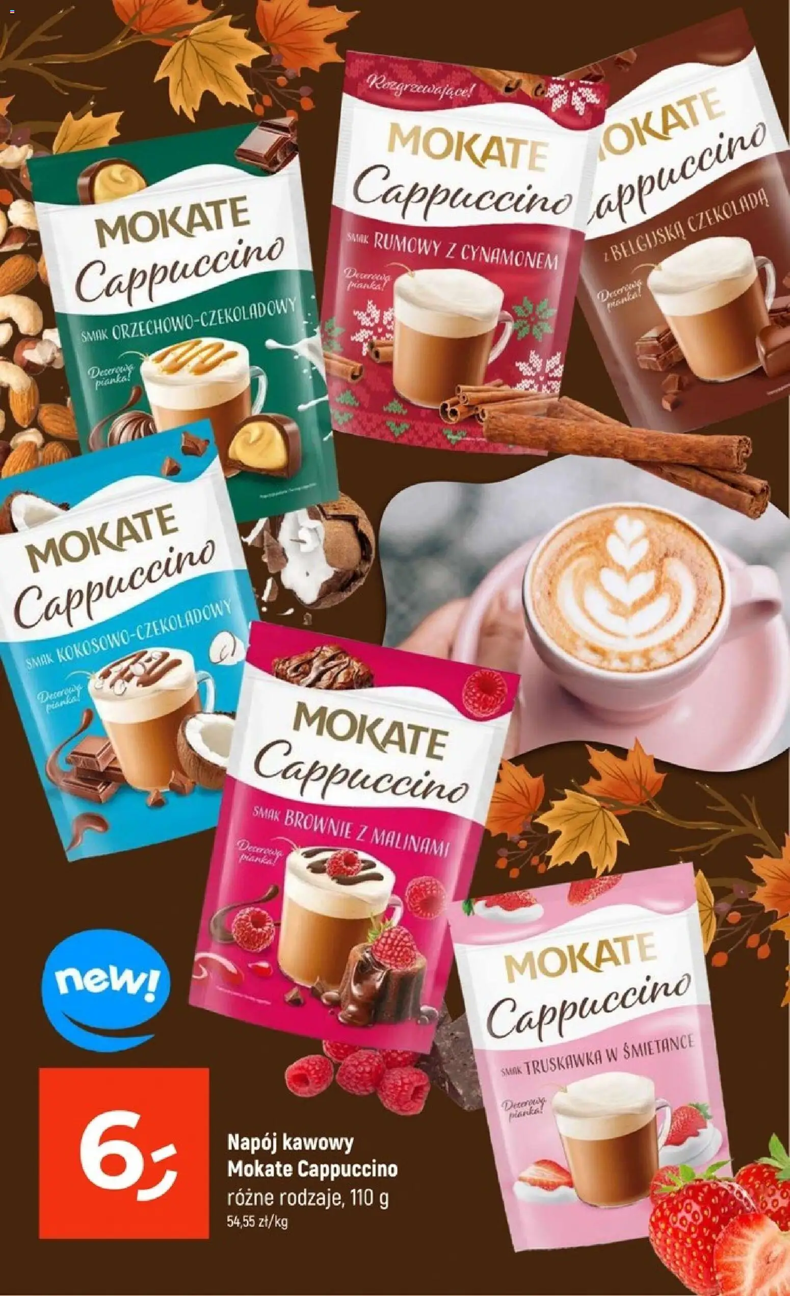 Dealz gazetka - Jesienna Rozgrzewka od 01.10.2026 | Strona: 13 | Produkty: Cappuccino, Czekolada, Napój kawowy, Brownie