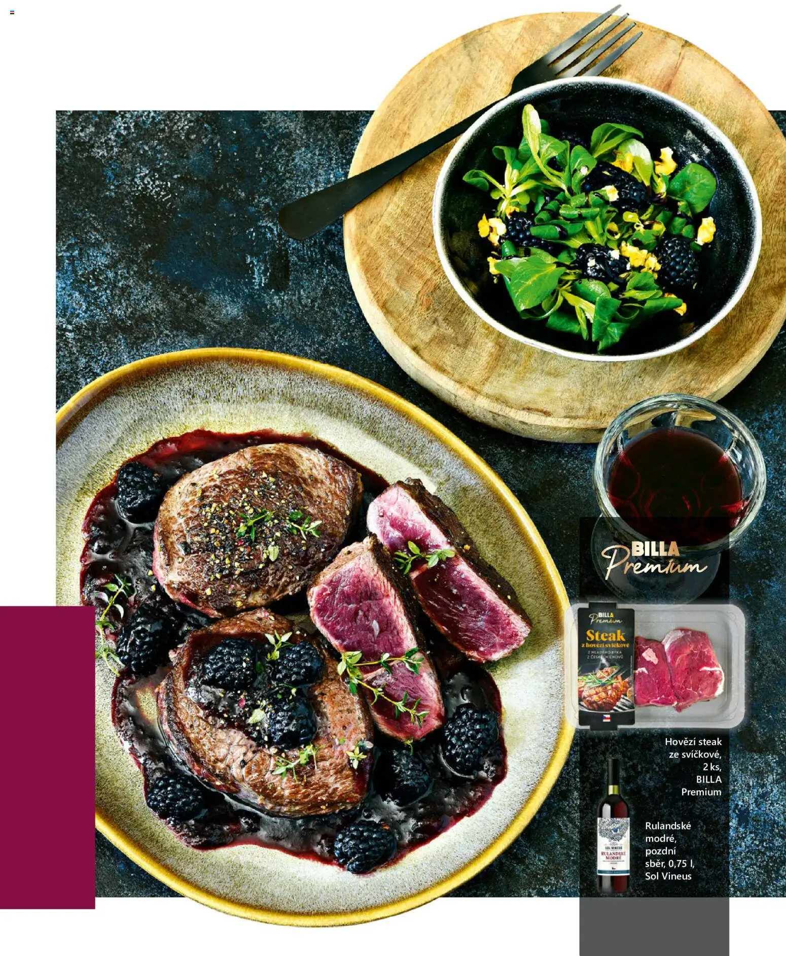 Billa leták - Gusto: Podzim 2026 od 01.09.2026 | Strana: 45 | Produkty: Hovězí, Hovězí steak, Steak