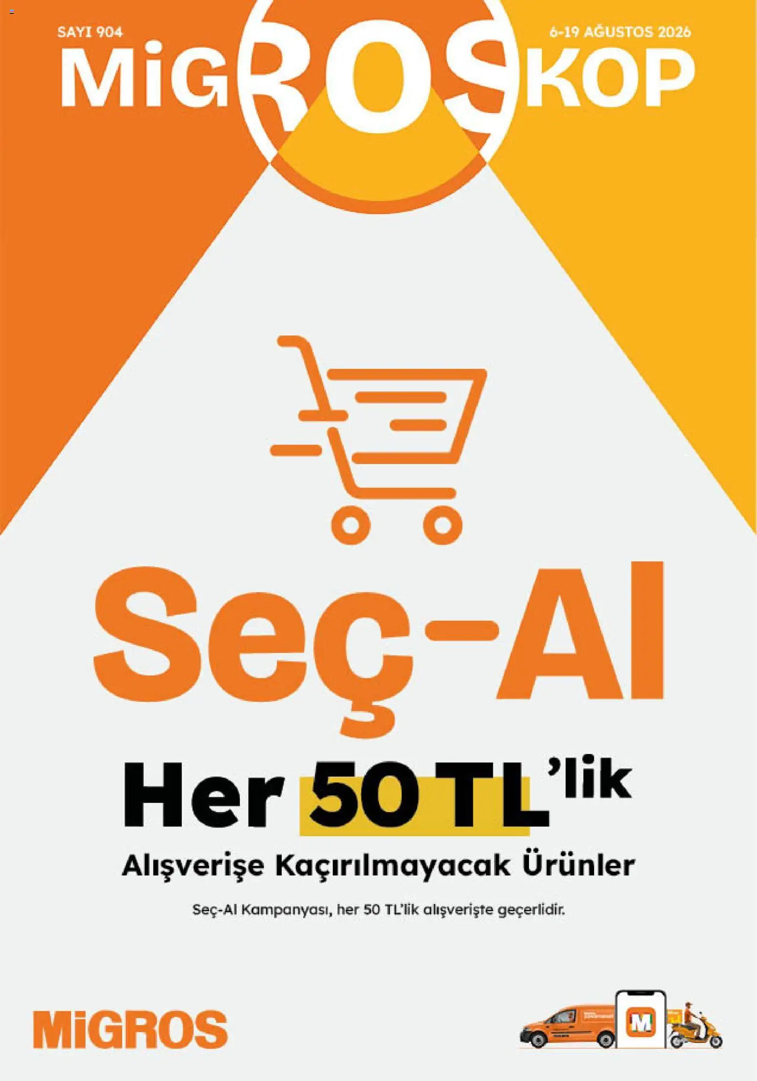 Migros Katalog - Migroskop - 06 Ağustos 2026 tarihinden itibaren geçerlidir | Sayfa: 1