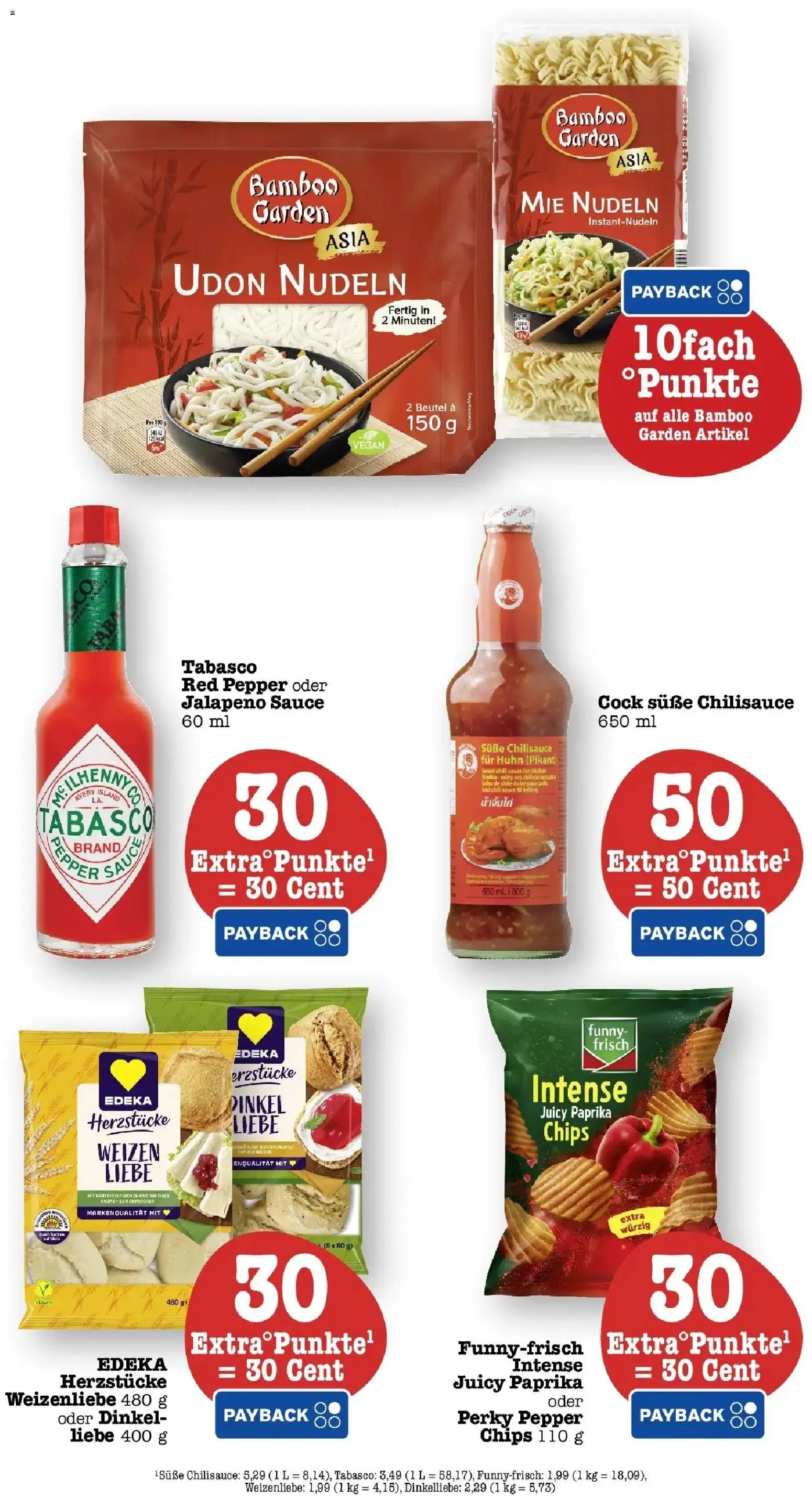 Edeka Prospekt Mainz-Weisenau (ab 31.08.2026) » Angebote Online | Seite: 64 | Produkte: Paprika, Chili, Nudeln, Chips