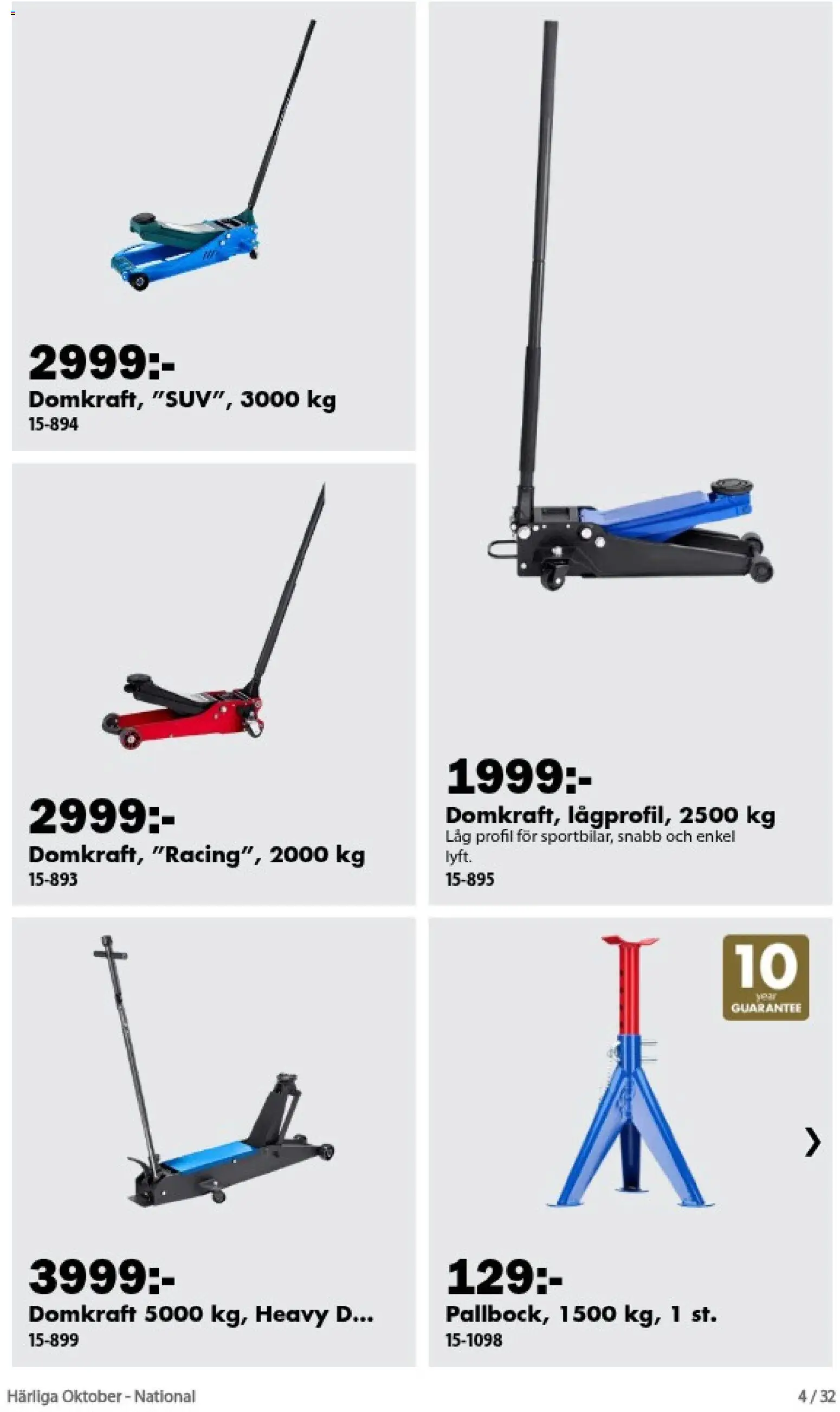 Biltema reklamblad aktuell från 25/09/2026 | Sida: 4
