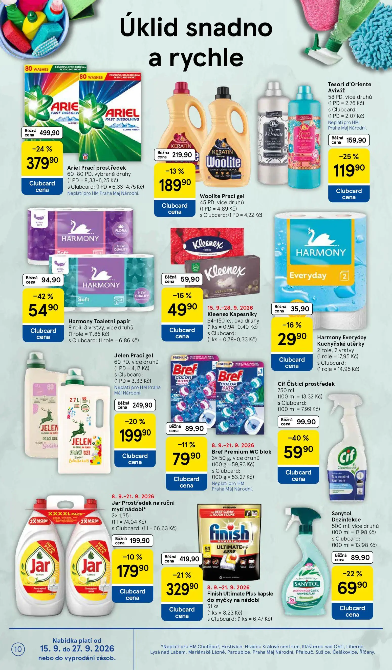 Tesco leták - Hypermarket od 16.09.2026 | Strana: 10