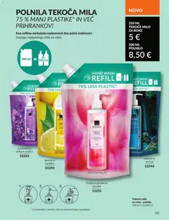 Avon katalog akcije – veljaven od 30.06.2026 | Stran: 161 | Izdelki: Tekoče milo, Melona, Milo, Limona