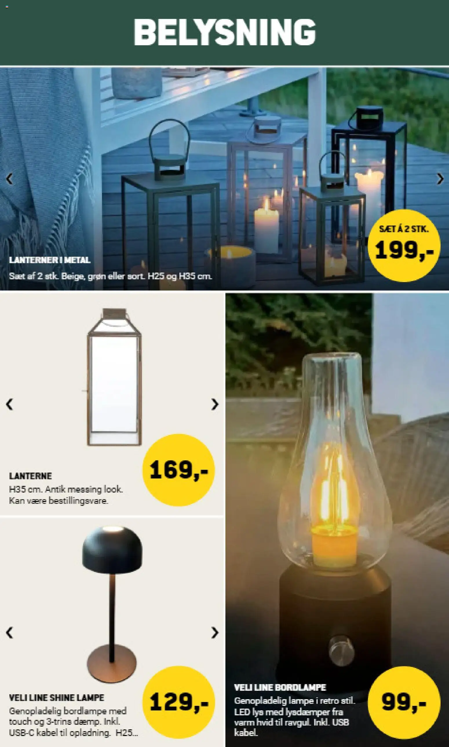 XL-BYG tilbudsavis – gyldig fra 08.05.2026 | Side: 20 | Produkter: Lampe, USB, Kabel