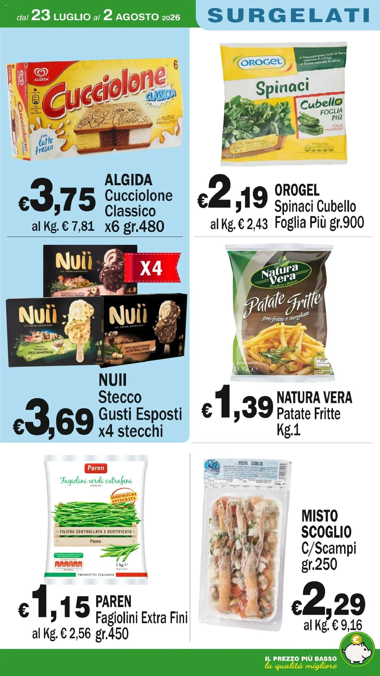 Volantino Primo Prezzo del 23/07/2026 | Pagina: 35