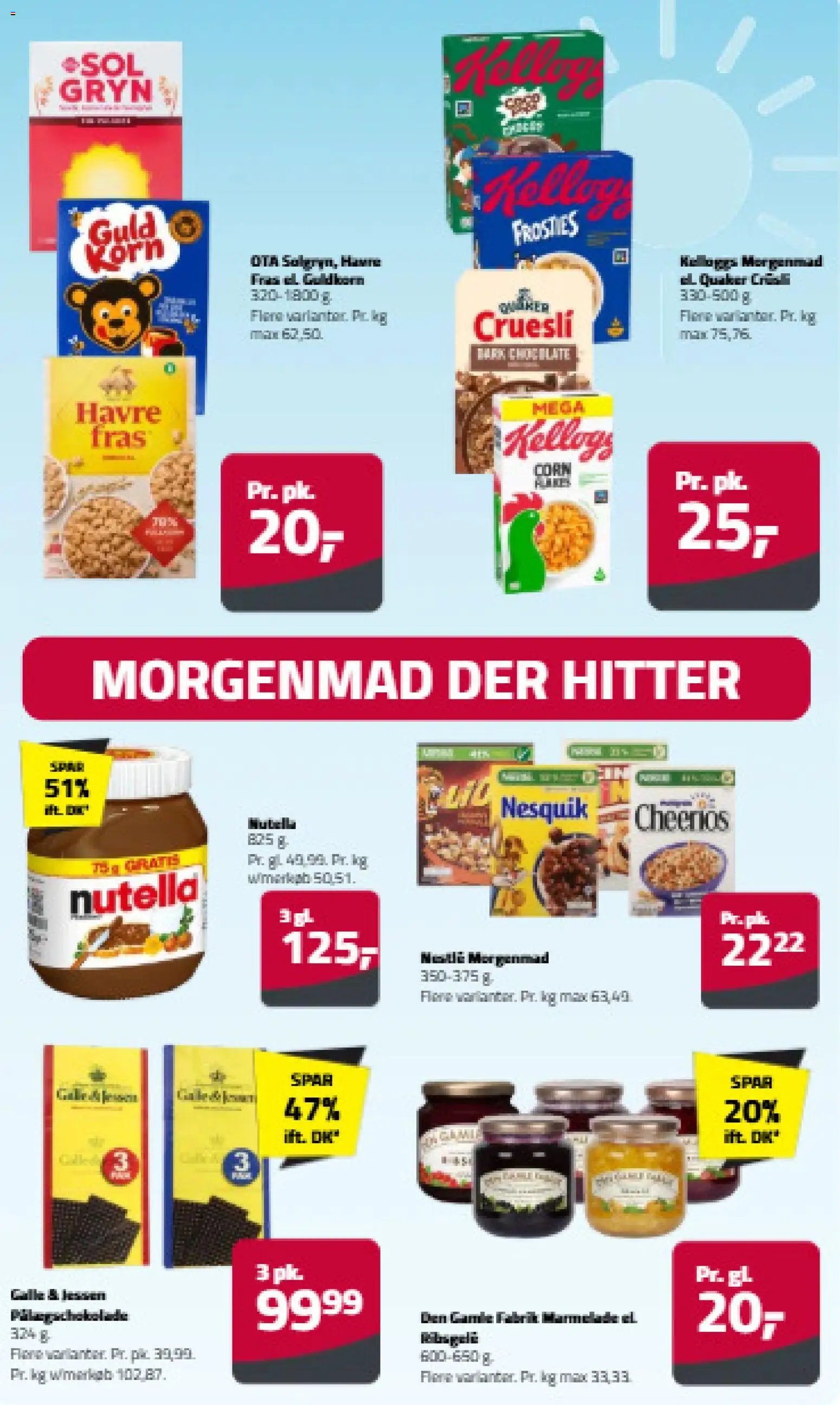 Fleggaard tilbudsavis – gyldig fra 08.06.2026 | Side: 9 | Produkter: Marmelade, Nutella