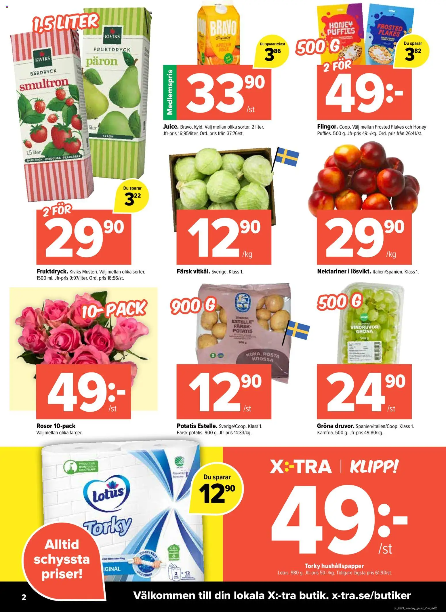 Coop Daglivs reklamblad aktuell från 13/07/2026 | Sida: 2