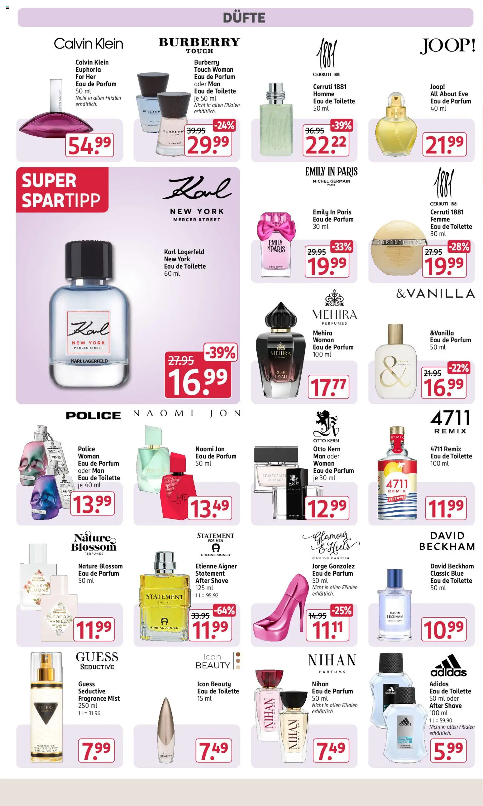 Rossmann Prospekt – gültig ab 31.08.2026 | Seite: 10 | Produkte: Toilette, Parfüm, Eau de Toilette, Eau de Parfum
