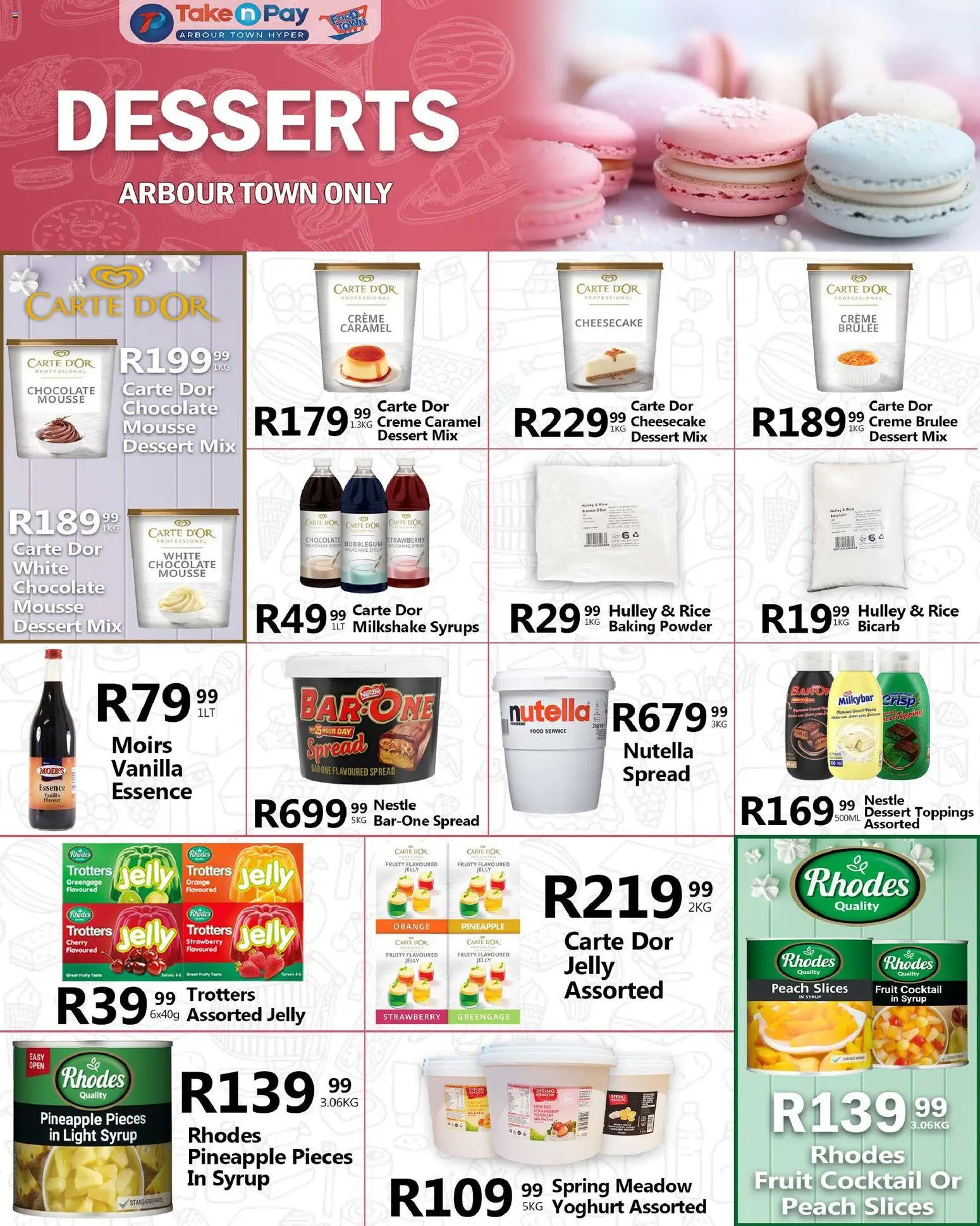 New Take n Pay catalogue – valid from 09.03.2026 | Page: 36 | Products: Rice, Pineapple, Peach, Caramel