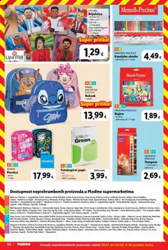 Plodine Katalog - Pregled kataloga iz trgovine Plodine, vrijedi od 29.07.2026 | Stranica: 56