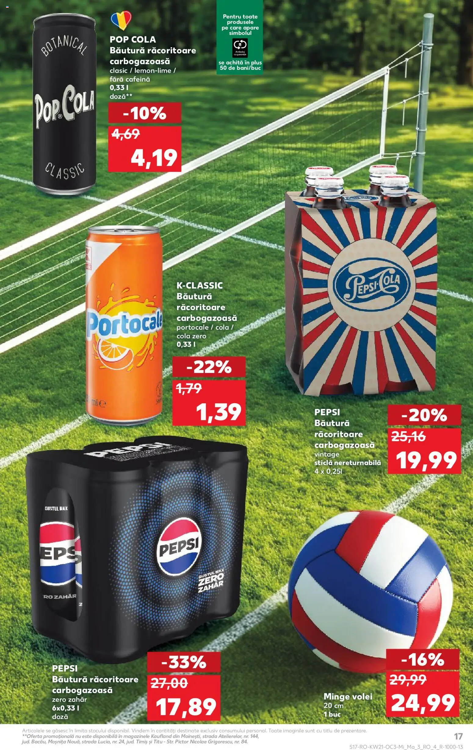 Noul catalog Kaufland – valabil de la 20.05.2026 | Pagină: 17 | Produse: Amerikan servis, Portocale, Zahăr