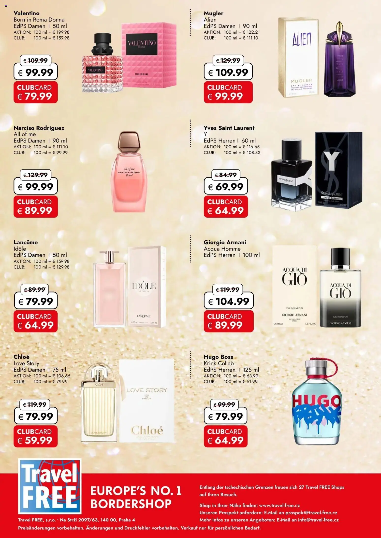 Travel Free Aktionsangebote – gültig ab 01.05.2026 | Seite: 10 | Produkte: Parfüm, Eau de Parfum, Hugo