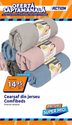 Ofertele ACTION valabile de la 30.09.2026