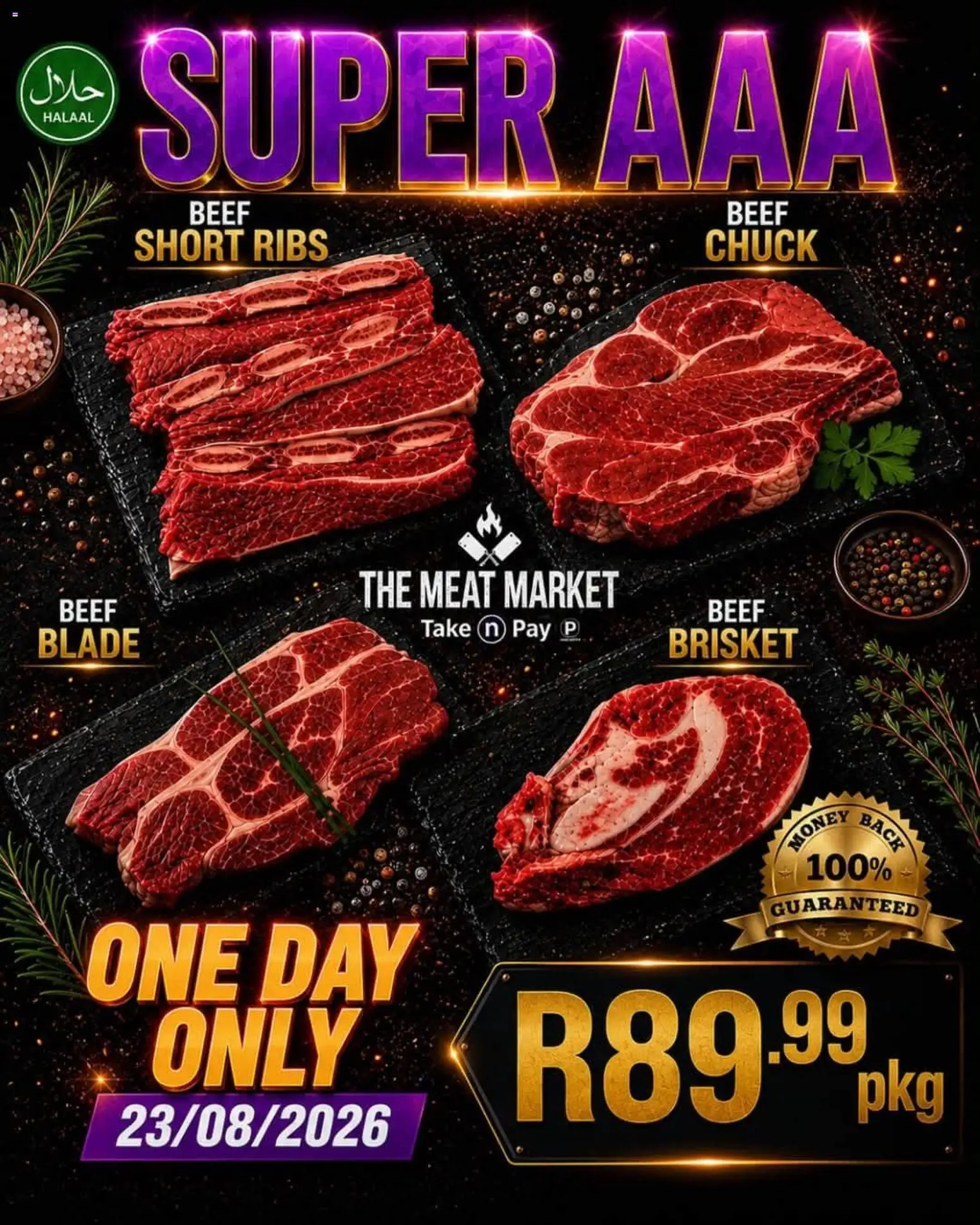 New Take n Pay catalogue – valid from 23/08/2026 | Page: 21 | Products: Ribs, Beef