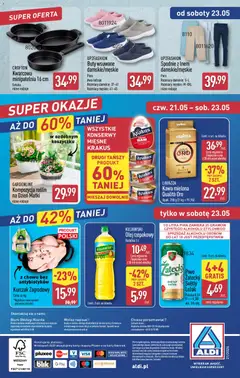 Náhled letáku Aldi Polsko leták od 18.05.2026 | Strana: 46 | Produkty: Olej, Lavazza, Karty