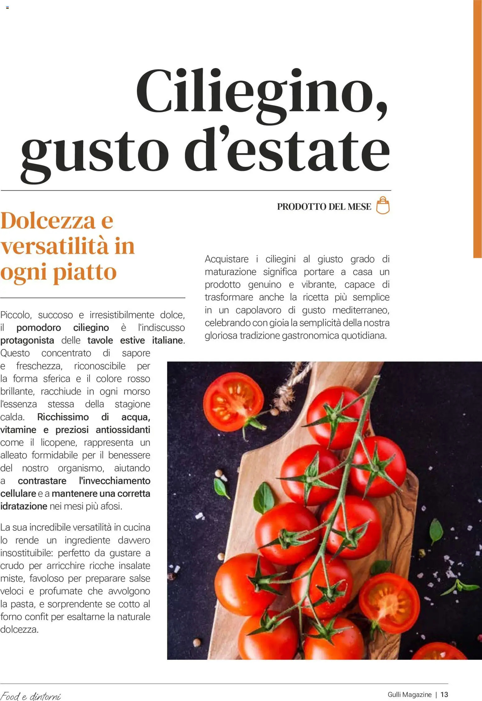 Volantino Gulliver del 01/08/2026 | Pagina: 12 | Prodotti: Cellulare, Pomodoro, Piatto, Forno