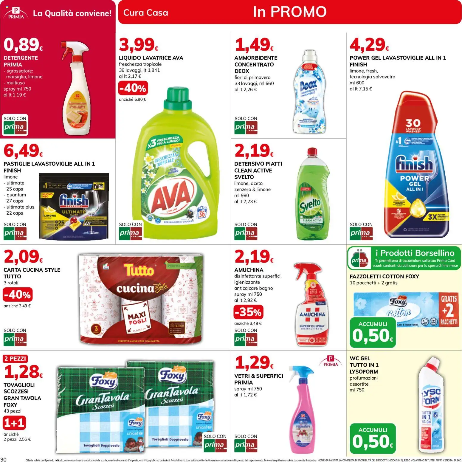 Volantino Basko del 11/08/2026 | Pagina: 30 | Prodotti: Ammorbidente, Fiori, Zenzero, WC