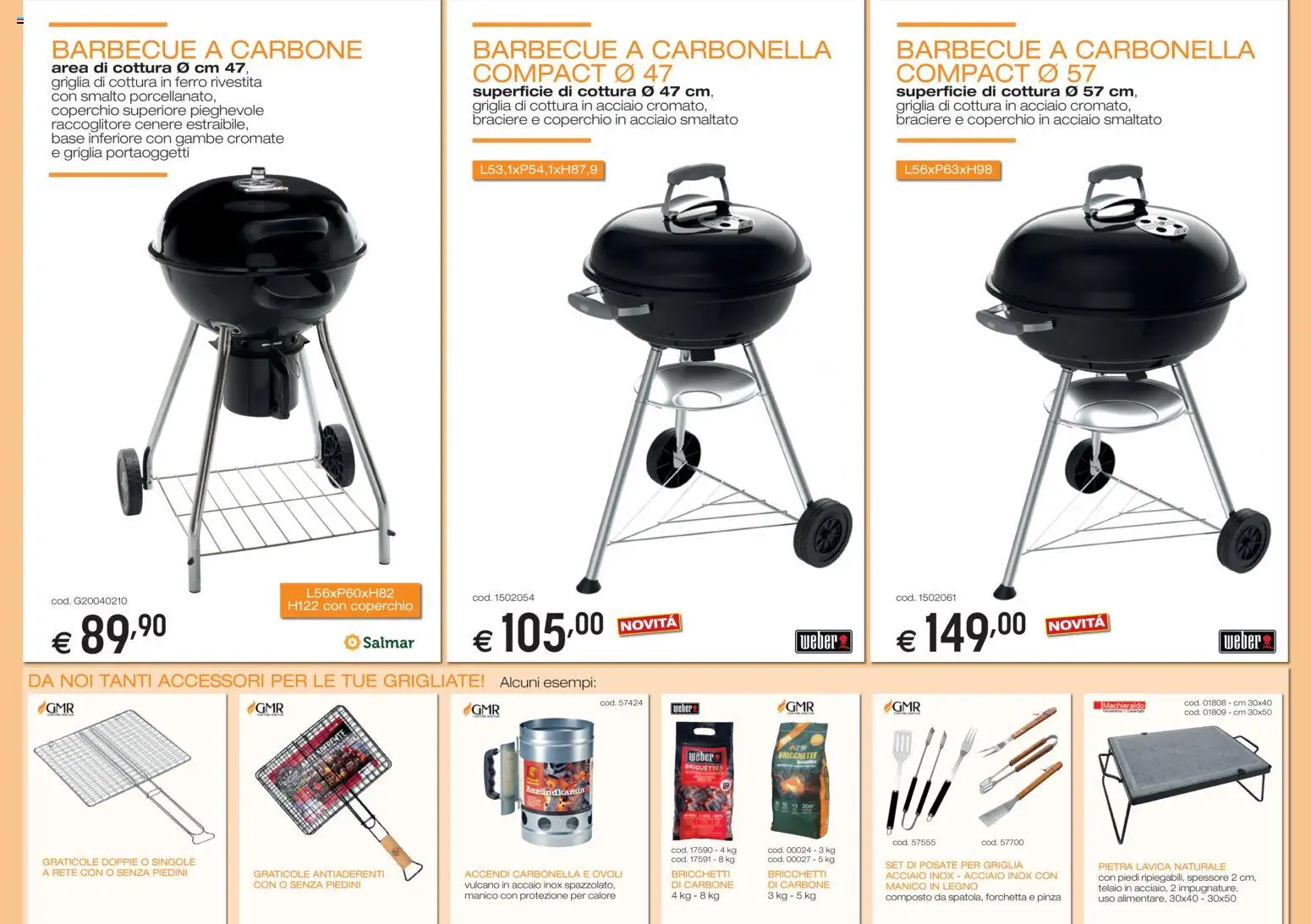 Volantino Brico OK del 05/03/2026 | Pagina: 7 | Prodotti: Posate, Griglia, Ferro, Bricchette
