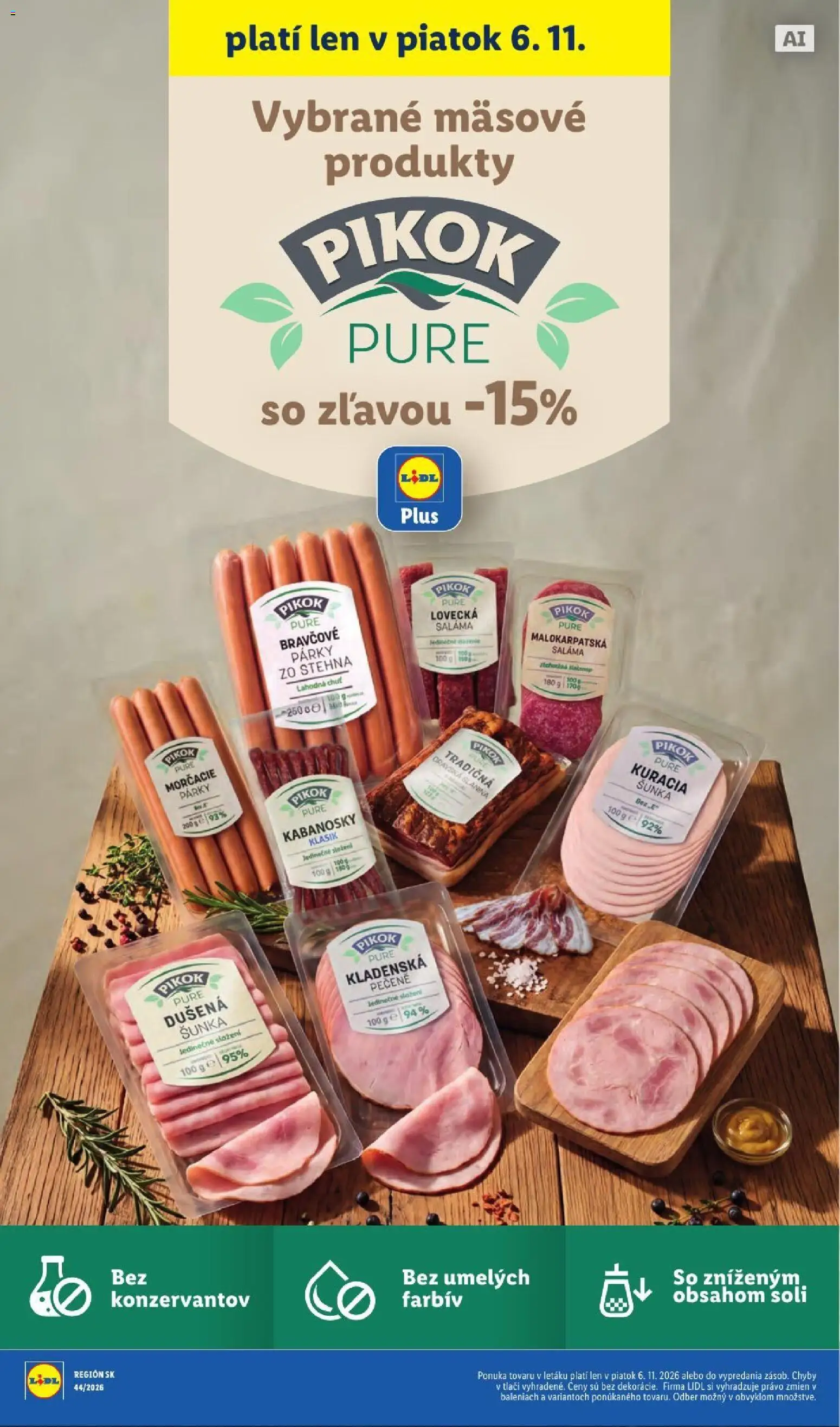 Nové Lidl akcie – leták je platný od 02.11.2026 | Strana: 99