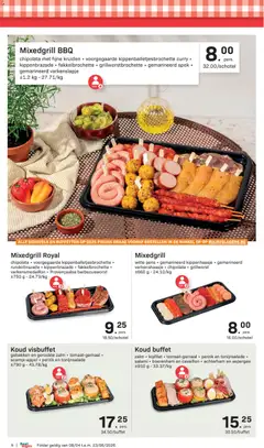 Buurtslagers folder / publicité - Voorbeeld van een folder van Buurtslagers, geldig van 24.04.2026 | Pagina: 6 | Producten: Zalm, Chipolata, Asperges, Salami