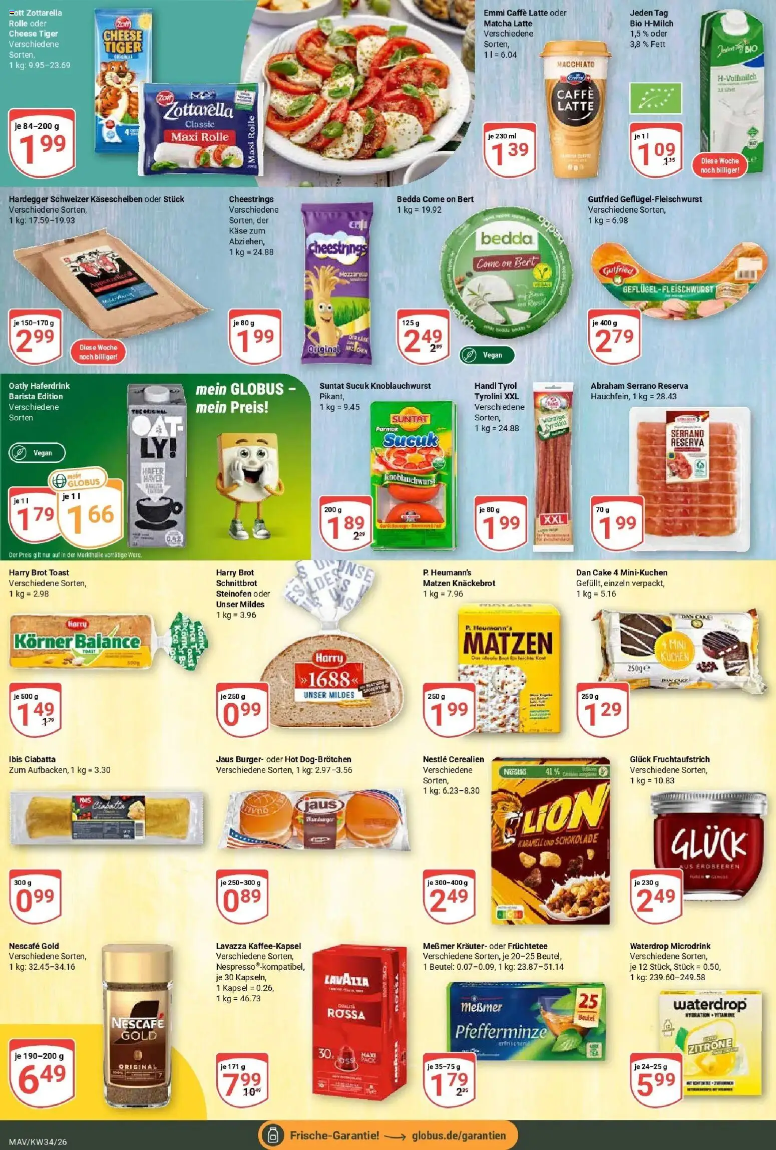 Globus Prospekt Mannheim (ab 17.08.2026) » Angebote online | Seite: 15 | Produkte: Früchtetee, Toast, Burger, Zitrone